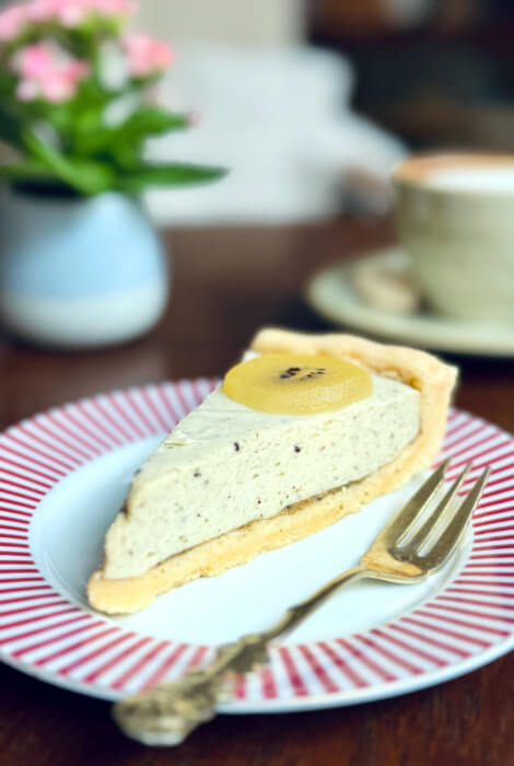 kiwi joghurt tarte vegan